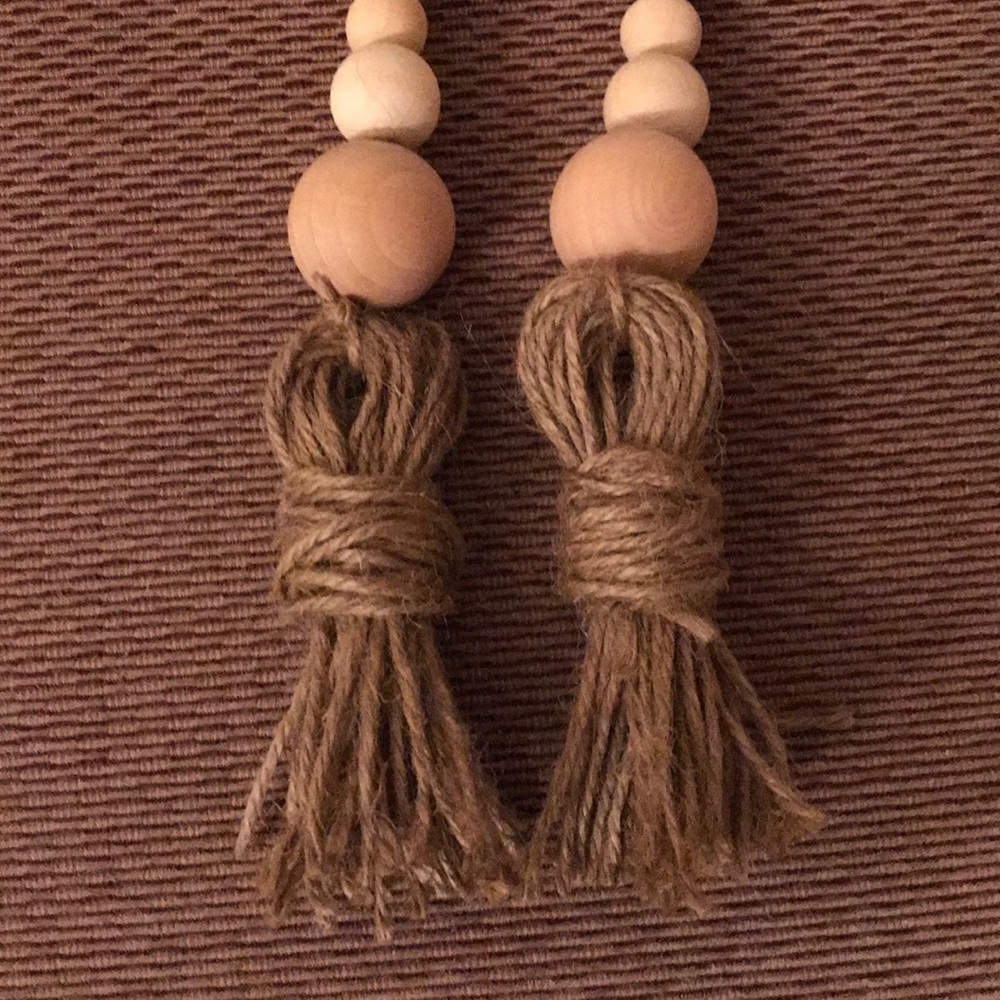 Wooden Rustic Beads